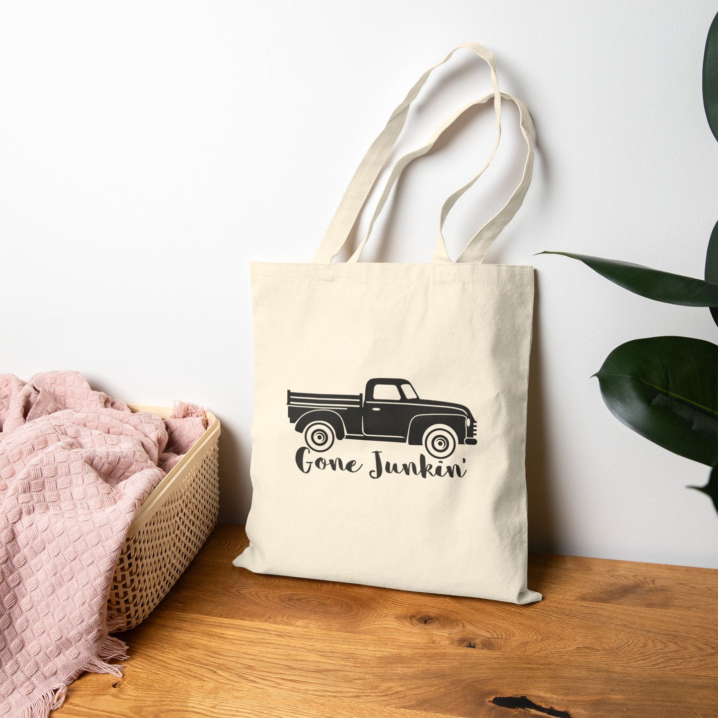 Gone Junkin' - Canvas Tote Bag
