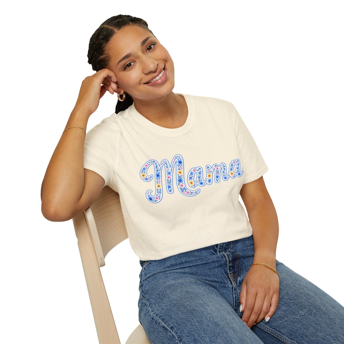 Floral Mama Graphic Tee | Yellow Comfort Colors Shirt | Cute Mother’s Day Gift | Trendy Mama T-Shirt