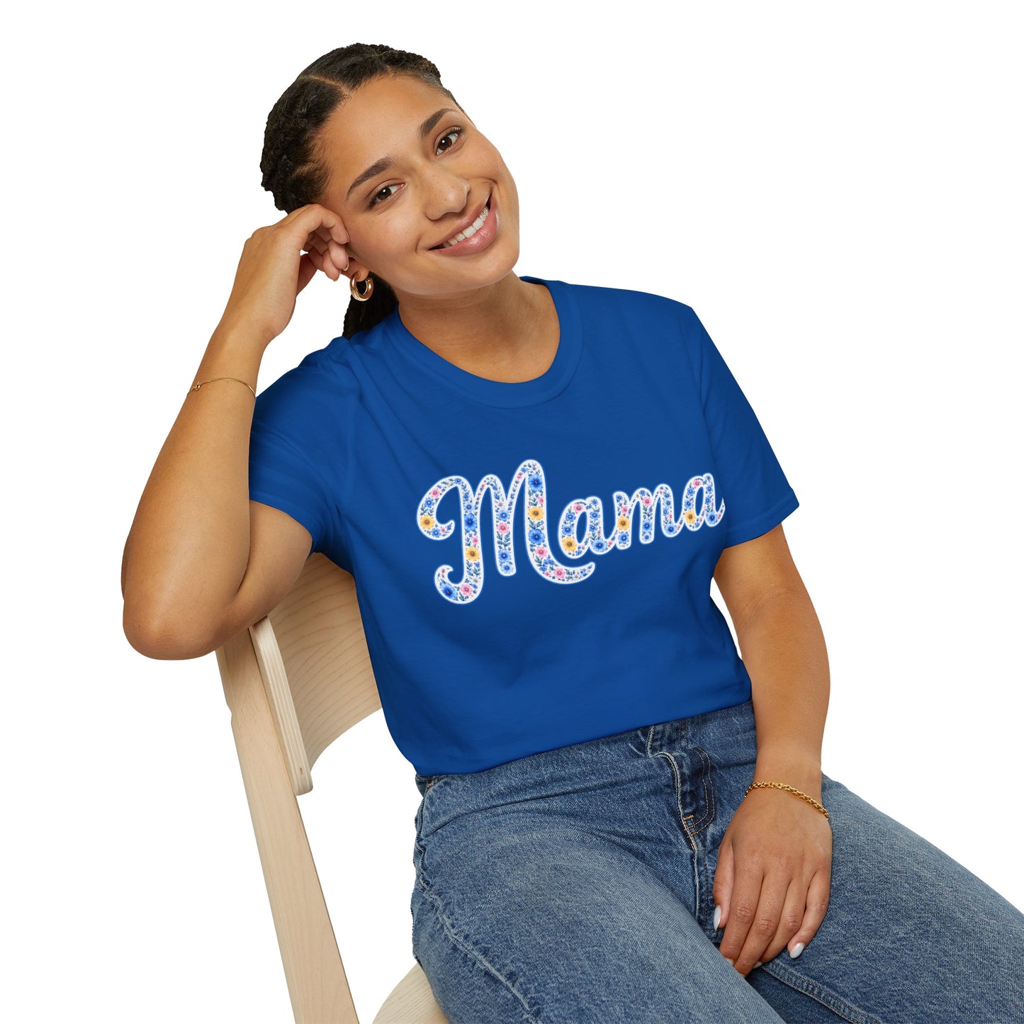Floral Mama Graphic Tee | Yellow Comfort Colors Shirt | Cute Mother’s Day Gift | Trendy Mama T-Shirt