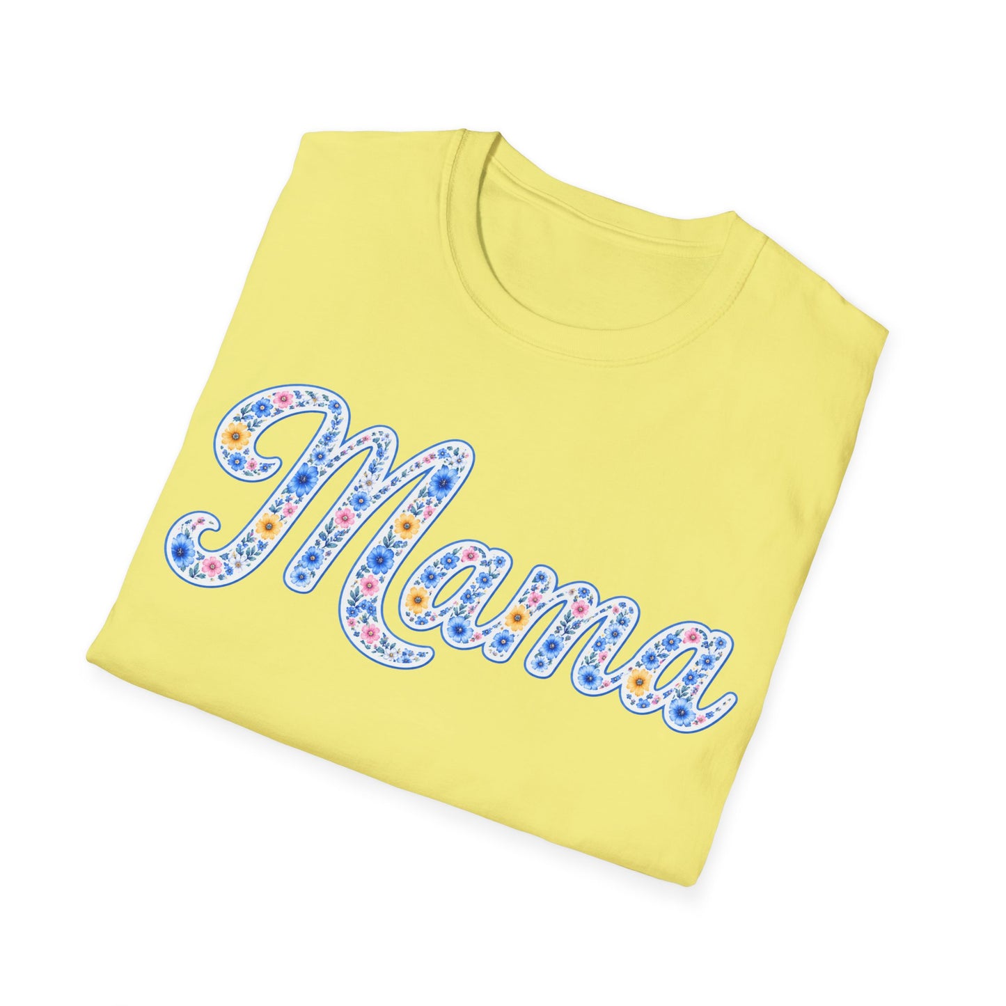 Floral Mama Graphic Tee | Yellow Comfort Colors Shirt | Cute Mother’s Day Gift | Trendy Mama T-Shirt