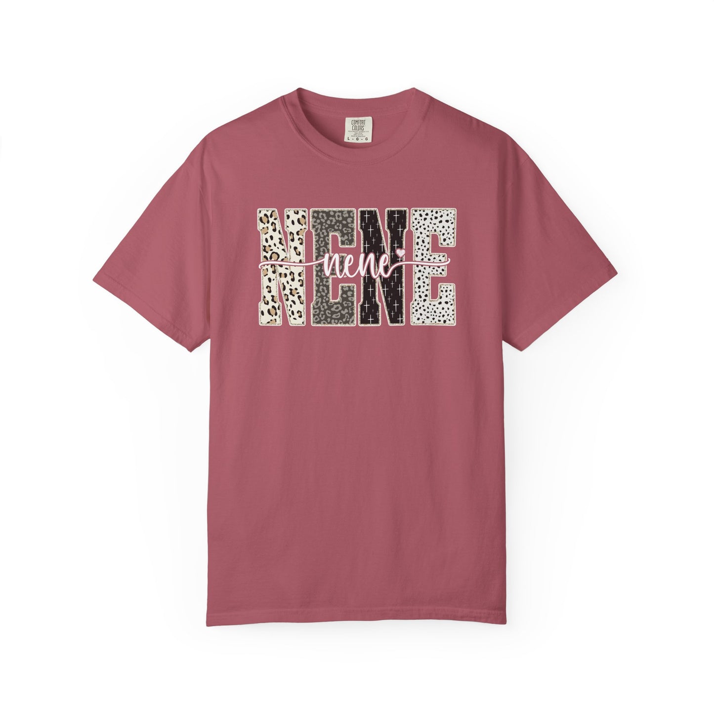 Nene Graphic Tee | Stylish Grandma Shirt | Leopard Print Nene Shirt | Comfort Colors Tee