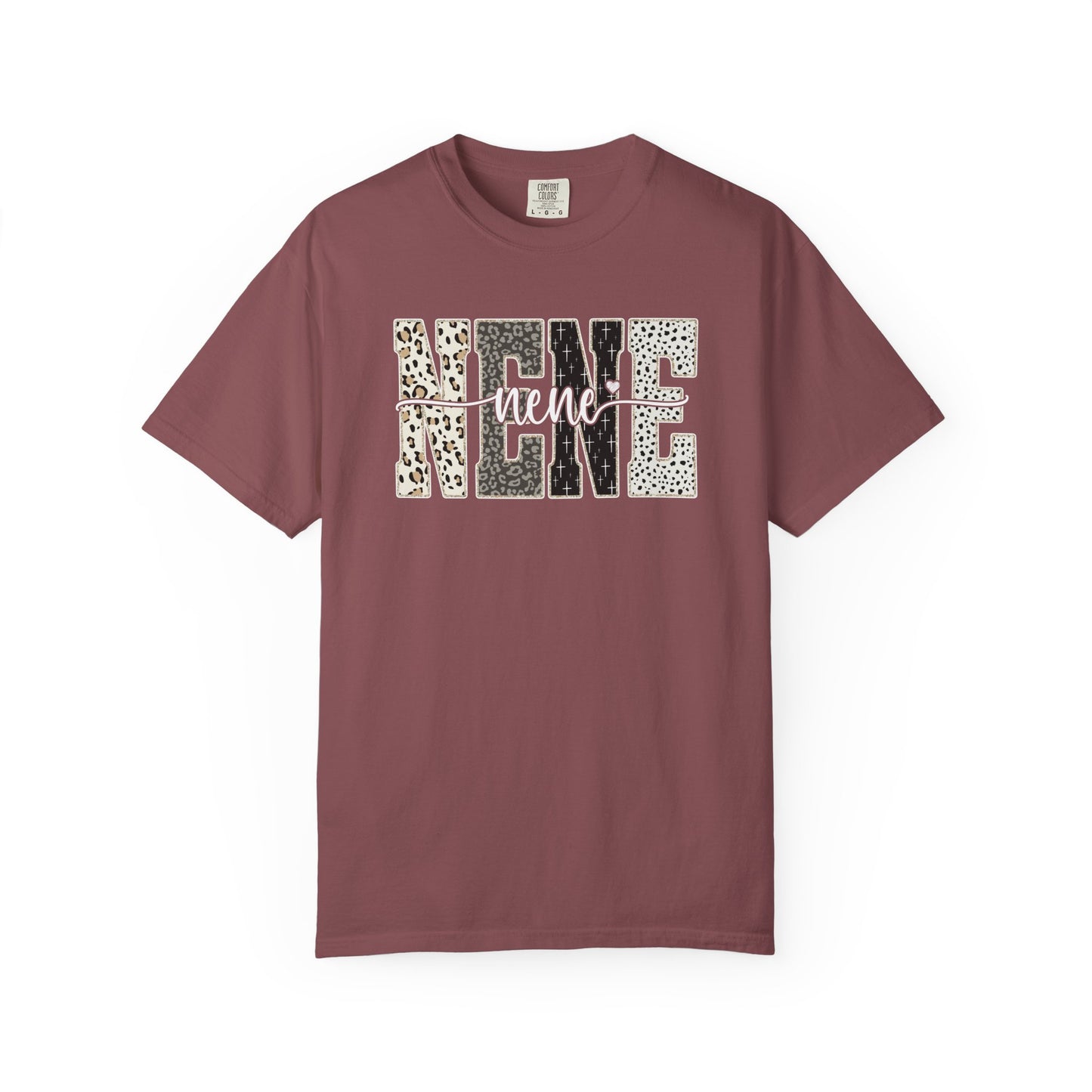 Nene Graphic Tee | Stylish Grandma Shirt | Leopard Print Nene Shirt | Comfort Colors Tee