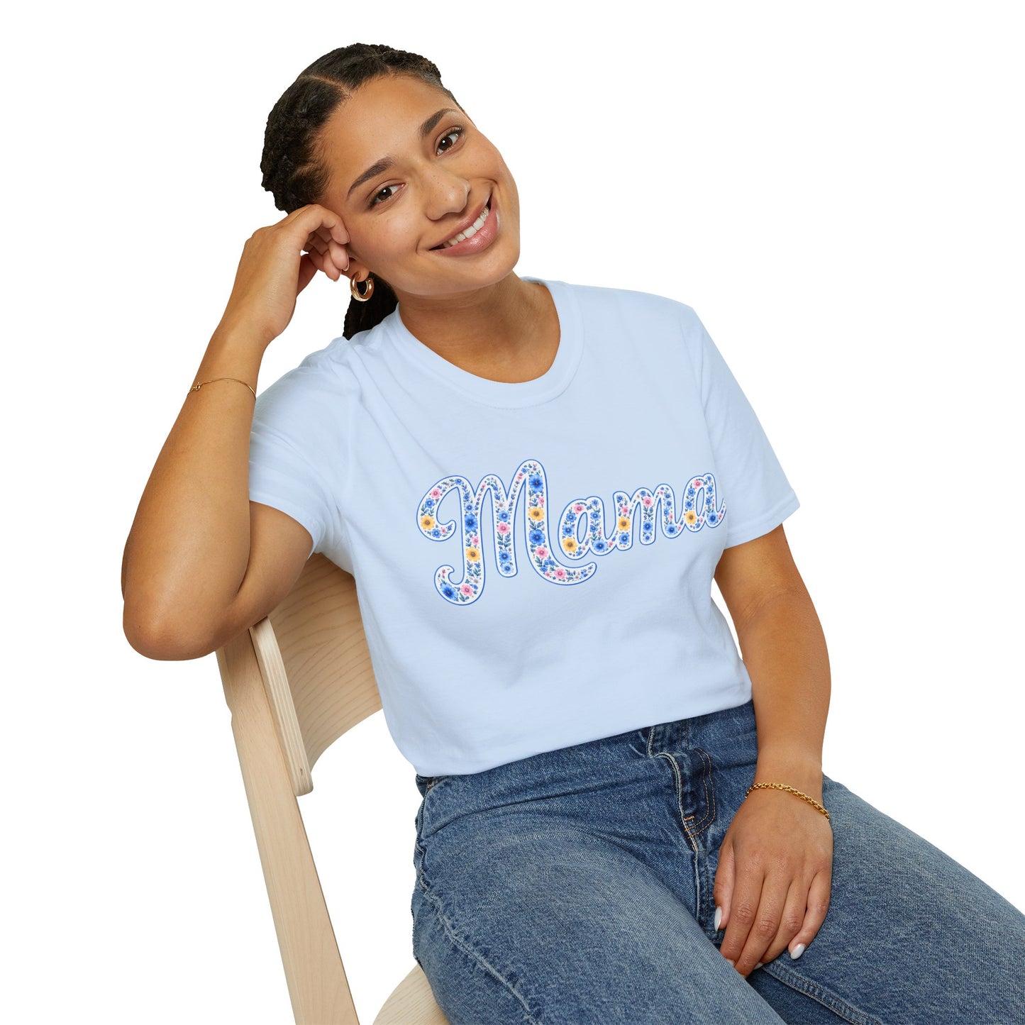 Floral Mama Graphic Tee | Yellow Comfort Colors Shirt | Cute Mother’s Day Gift | Trendy Mama T-Shirt