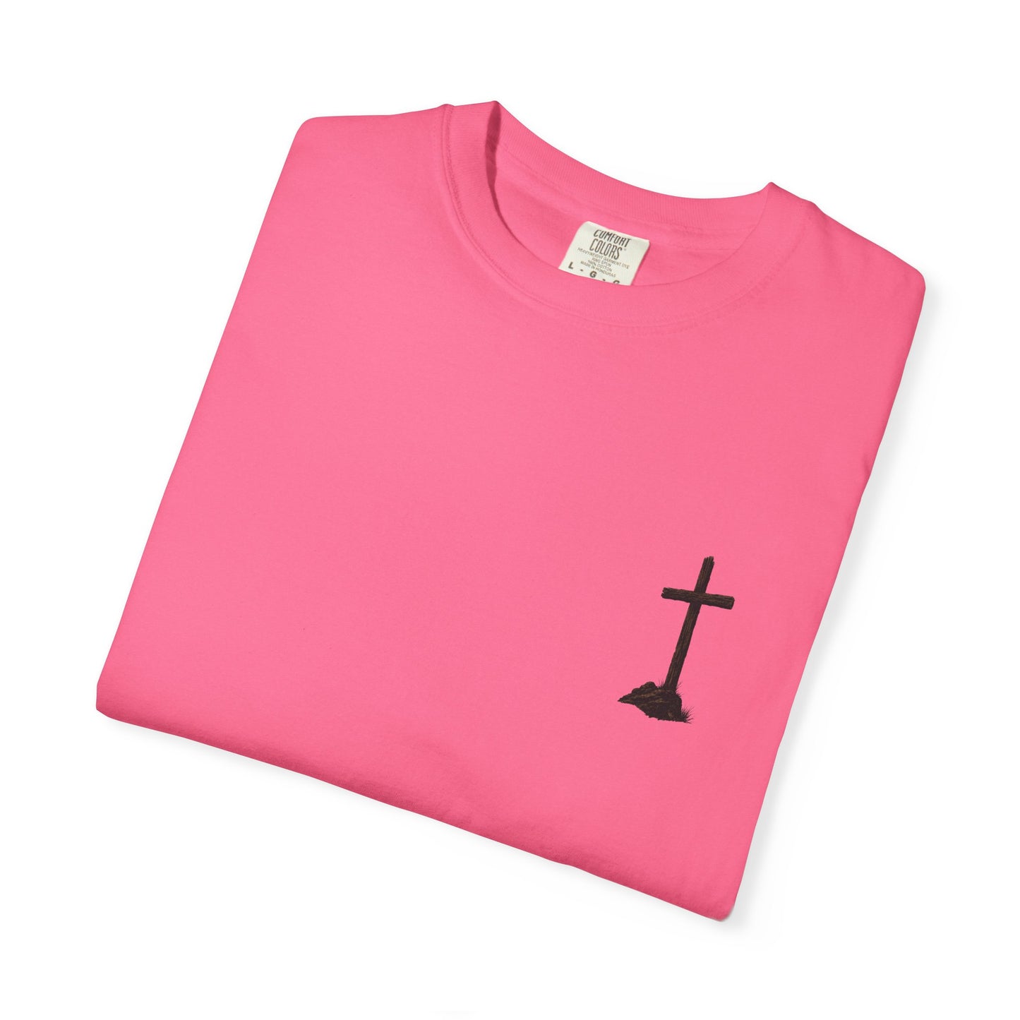 Cowgirl Faith Shirt | Christian Western Graphic Tee | A Cowgirl's Strongest Stand Shirt | Comfort Colors 1717 Tee