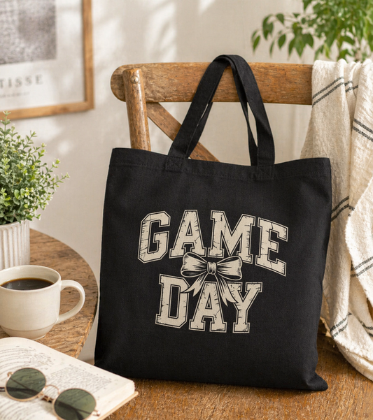 Game Day | Canvas Tote Bag