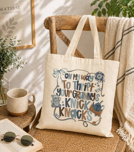 Grannie's Knick Knacks - Canvas Tote Bag
