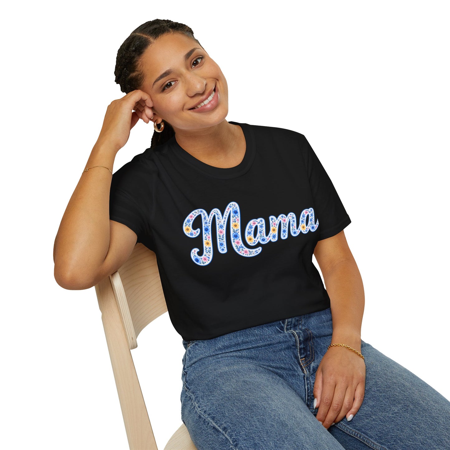 Floral Mama Graphic Tee | Yellow Comfort Colors Shirt | Cute Mother’s Day Gift | Trendy Mama T-Shirt