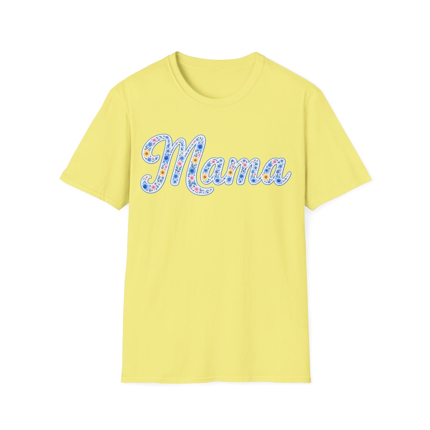 Floral Mama Graphic Tee | Yellow Comfort Colors Shirt | Cute Mother’s Day Gift | Trendy Mama T-Shirt