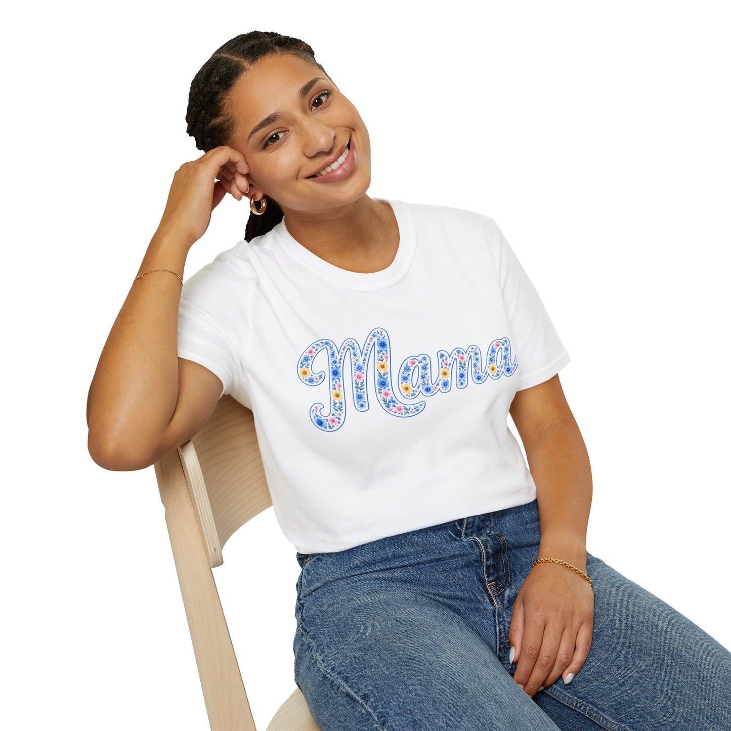 Floral Mama Graphic Tee | Yellow Comfort Colors Shirt | Cute Mother’s Day Gift | Trendy Mama T-Shirt
