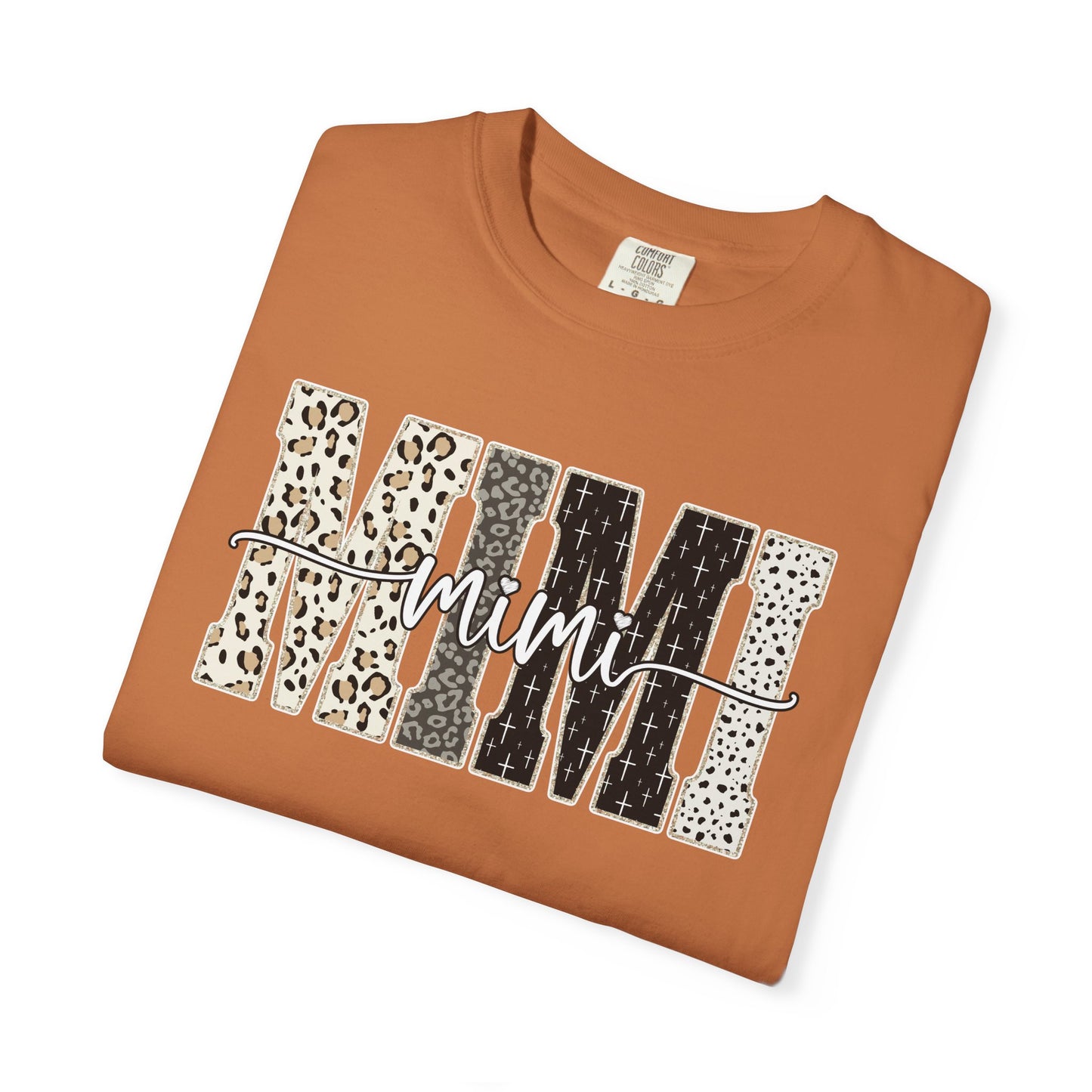 Mimi Graphic Tee | Stylish Grandma Shirt | Leopard Print Mimi Shirt | Comfort Colors Tee