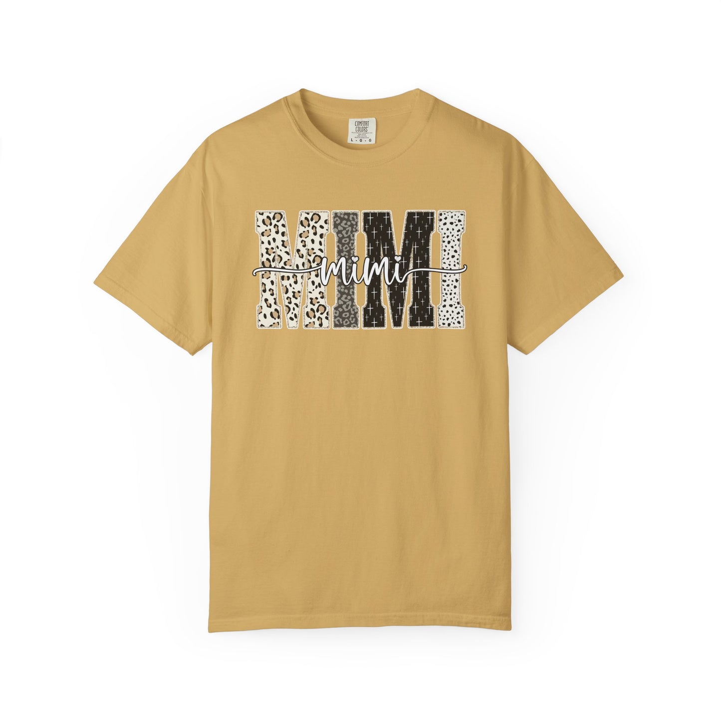 Mimi Graphic Tee | Stylish Grandma Shirt | Leopard Print Mimi Shirt | Comfort Colors Tee